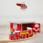 Bigjigs Rail Fire And Rescue Train - Fire Train Toy  Bigjigs Train Accessories