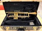 Bach Stradivarius 180l25gb Trumpet Used With Hard Case