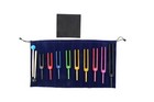 9pcs Tuning Fork Set Medical Sound Healing Therapy Relax Body Musical Instrument