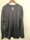Nike Nba League Drifit Long Sleeve Shirt Toronto Raptors Nba Large Tall Black