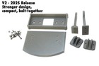 Front Head Unit Swivel Stand Mount Holder For Xiegu G90 Hf Radio
