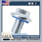 New Oil Drain Plug Bolt W gasket For Buick Cadillac Chevrolet 13-24 55577568