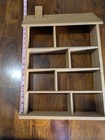 Vintage 1980s Wood House Curio Shelf Knick Knack Trinket Wall Display 20 