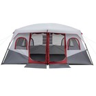 10 Person Family Cabin Tent  2 Room Huge Tent With Storage Pockets For Camping