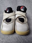 Nike  Jordans White Leather Baby Shoes Size 5c Vtg Kids
