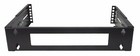Cnaweb 2u 19-inch Hinged Extendable Wall Mount Bracket Network Equipment Rack
