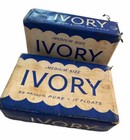 2 Pack Vintage Ivory Bar Soap Proctor   Gamble Medium Size Nos New Old Stock