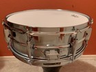 5x14  Ludwig Snare Drum Black And White Badge