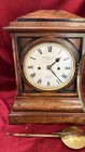 Quality 5 Pillar Walnut Double Fusee Bracket Clock For Restoration