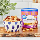 Great Value Roasted   Lightly Salted Mixed Nuts  14 75 Oz Free Shipping