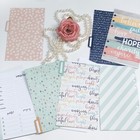 Carpe Diem Hope Faith Double-sided Personal Planner Inserts Undated Monthly  a 