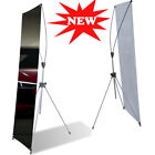 New   Adjustable Premium X Banner Stand 24 x63  To 30 x72   stand Only 