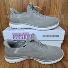 Skechers Women s Virtue Swift Fit Hands Free Shoes   Taupe   Various Sizes