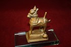 S2996 Antique Bronze Hindu Horse  India