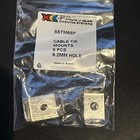 25 Qty  Partex Stainless Steel Cable Tie Mount Sstm6sp