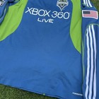 Adidas Seattle Sounders Fc 2009 Men s Large Blue Long Sleeve Jersey Formation
