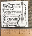 Antique1895 Washburn Guitars Lyon healy Stringed Musical Instrument Vtg Print Ad