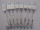 Vintage 1969 International Sterling Silver Dinner Forks  grande Regency  Pattern