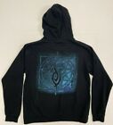 Rare 2006 Slipknot Hooded Size Small Double Sided Hoodie Pullover Black   Blue