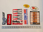 Lot Of 21 Auto Racing Sticker  Patches  And Pocket Protector Vintage Collectors