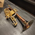 1958 Holton Super Collegiate Cornet Raw Tri-metal Excellent Compression