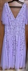 Mother Of The Bride Dress Plus Size 20 Lavender