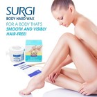 Surgi-wax Hair Remover For Bikini  Body   Legs  4-ounce Boxes  pack Of 3  