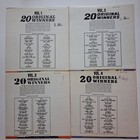 20 Original Winners  Volumes 1-4 - Vinyl Lps - Lot Of 4 Records - Ex vg  - 1960s