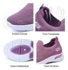 Women Orthopedic Sneakers With Cushion Slip On Walking Gym Comfy Fashion Shoes