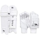 Combo Cricket Batting Pad With 2 1 Cricket Batting Gloves   For Youth medium  vd