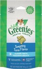 Greenies Feline Adult Cat Dental Treats Natural Tempting Tuna 2 1oz Pouch 3 Pack