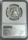1963 Ngc Pf67 Proof Franklin Half Dollar White Coins 50c 90  Silver White Label