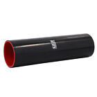 Silicone Hose Air Intake Turbo Tube Coupler 3  Id 76mm 12  Length Straight Black