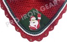 Santa Claus Horse Ear Bonnet net hat hood mask Fly Veil Christmas Gift