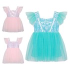 Baby Girls Party Photography Princess Dress Cute Tutu Sparkly Sundress Summer
