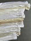 Lot Of 15 Vintage Silky Nylon Lace Half Slips Made In Usa White Champagne Ivory