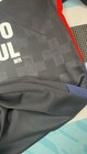 Black Long Sleeve Football Shirt Fan Version Casual Training Jersey
