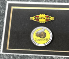Santa Fe Railroad Superchief Print And Badges Nice For The Collector