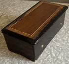 Antique Swiss Music Box 13  Wide Works Sounds Nice