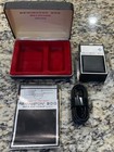 Vintage Remington 200 Selectro Shaver Original Case   Cord Electric Razor Works
