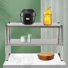 Stainless Steel Work Table Food Prep Shelf Station Commercial Kitchen Restaurant