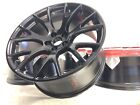 20    Oem Dodge Charger Hellcat Satin Black 2528 Powder Coated Set