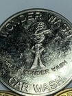 3 Wonder Wash Car Wash Tokens 2 Different Types Wisconsin Obsolete  bx2