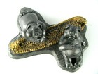 Michael Ricker Pewter-animal Cartoon Series-pigs On Corn Signed And Numbered