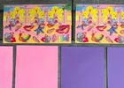Vintage Lisa Frank Stationary Puppy Dogs Sandcastle Incomplete Set