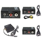 Audio Converter Digital To Analog With 3 5mm Adapter For Gaming Consoles