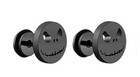 Black Stainless Steel Jack Skellington Stud Earrings New
