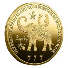 Good Luck Koi Fish Coin For Peace And Happiness Lucky Charms Challenge Coin   