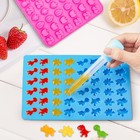 Gummy Candy Molds Silicone Mini With Dropper For Baking