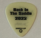 Aerosmith Joe Perry 2022 Back In The Saddle Tour Guitar Pick Rare Stage Plectrum